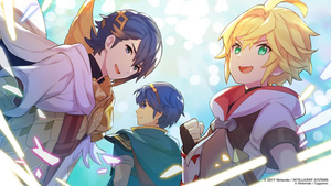 PromotionalArt Alfonse Marth and Euden.png